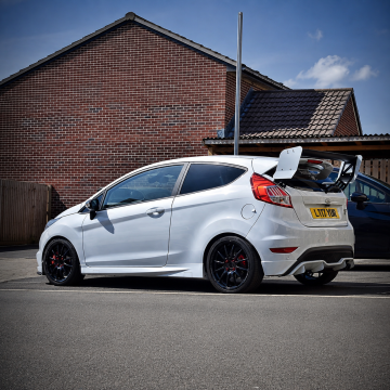 MGC MODIFICATIONS SIDE MOUNTED SPOILER — FIESTA MK7 / MK7.5